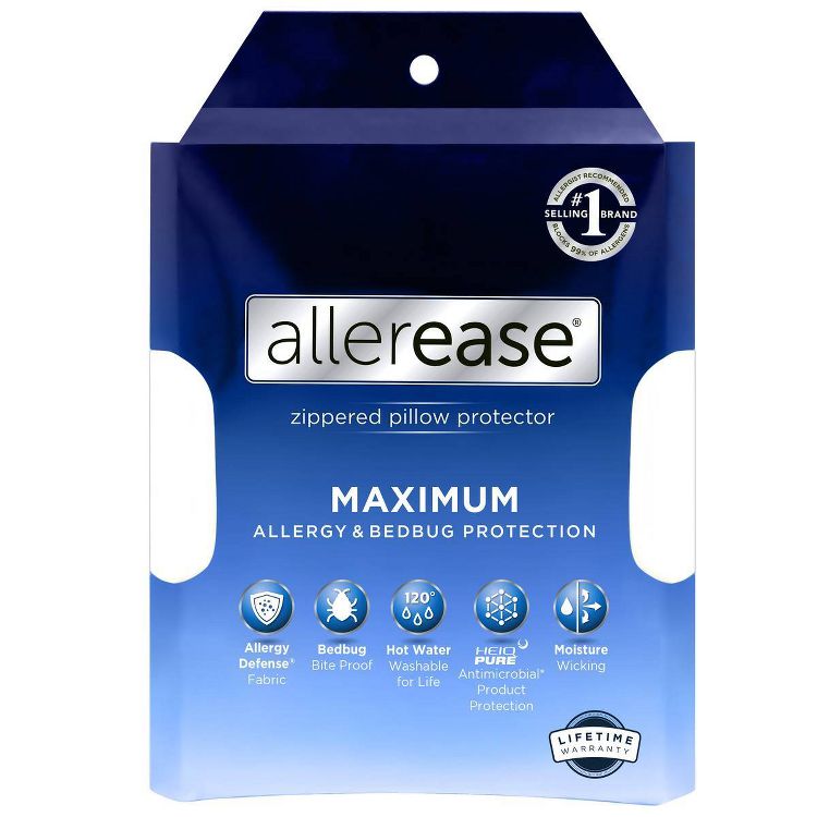 AllerEase 2pk Maximum Pillow Protectors, 2 of 7