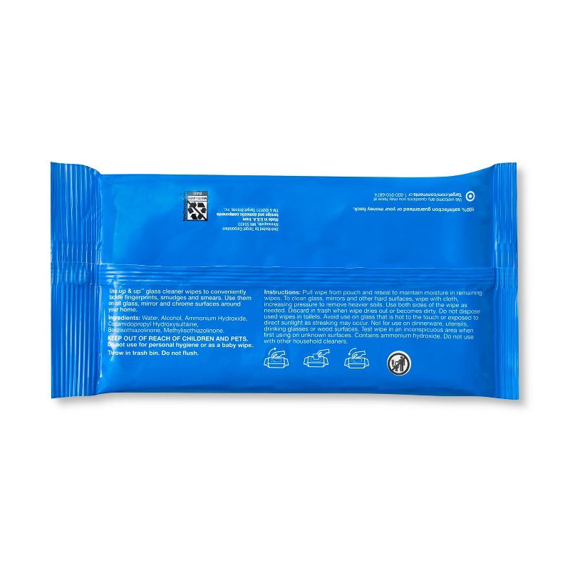 Glass Specialty Wipes - 28ct - up &#38; up&#8482;, 3 of 5