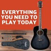Washburn WA90CE Acoustic-Electric Guitar Kit – Dreadnought Cutaway, Built-In Tuner, Okoume Body – Perfect Holiday Gift for Adults & Beginners - 2 of 4