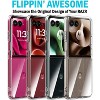 Nakedcellphone Clear Case for Motorola RAZR ULTRA 2025 Flip Phone - Transparent - 3 of 4