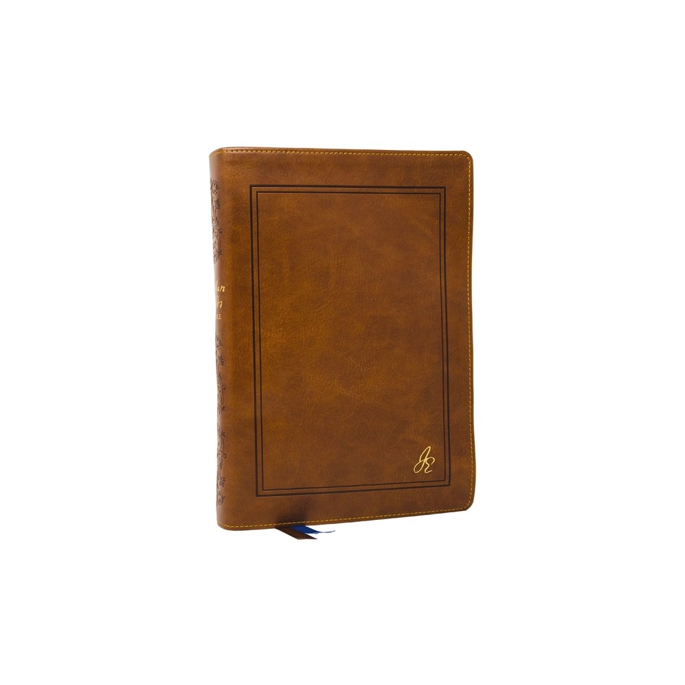 The Jonathan Edwards Study Bible: Experience Abiding Joy in Christ (Nkjv, Brown Leathersoft, Red Letter, Comfort Print, Thumb Indexed)