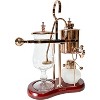 Nispira Belgium Royal Family Balance Syphon Unique Gravity Vintage Coffee Maker Vacuum Brewing System Copper 500 ml - 2 of 4