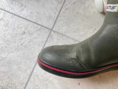Xtratuf Men's 6 In Ankle Deck Boot, 22736, Black, Size 8(wide) : Target