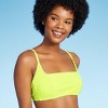 Women's Square Neck Bralette Bikini Top - Wild Fable™ - image 3 of 4