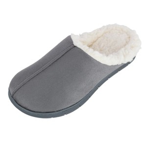 Isotoner Women's Recycled Microsuede Rory Hoodback Slipper - 1 of 4