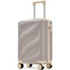 Whisen 3-Piece ABS Hardshell Spinner Luggage Set, 20”/24”/28” Suitcase with TSA Lock, Double Wheels and Side Hook - 3 of 4