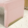 NicBex Agatha Upholstered Bench Pink - 3 of 4