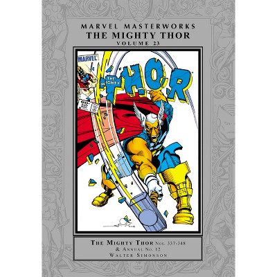 Marvel Masterworks: The Mighty Thor Vol. 23 - by  Walt Simonson & Alan Zelenetz (Hardcover)