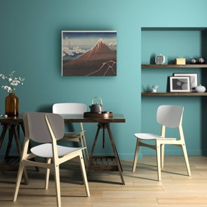 Trademark Fine Art Pictufy Show Below The Summit Wood Slat Art - 1 of 4