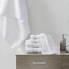 Vynxaria White 6 Piece Cotton Bath Towel Set - 2 of 4