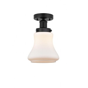Bellmont - 1 Light Semi-Flush Mount In Industrial Style-8.25 Inches Tall and 6.5 Inches Wide - 1 of 1