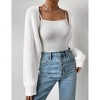 Women's Long Sleeve Cardigan Sweater - Lightweight Open Front Knit Cover Up - 3 of 4