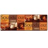 Home Mart Goods Brown Orange Washable Kitchen Runner Mat With Non-Slip Backing - 20"x55" - 2 of 4