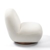 GDFStudio Oswald Modern Swivel 31.1" H Velvet Armless L-shaped Chair - 4 of 4