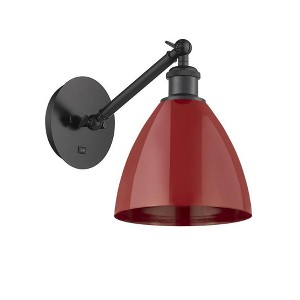 Plymouth Dome - 1 Light Wall Sconce In Industrial Style-13.25 Inches Tall and 7.5 Inches Wide - 1 of 1
