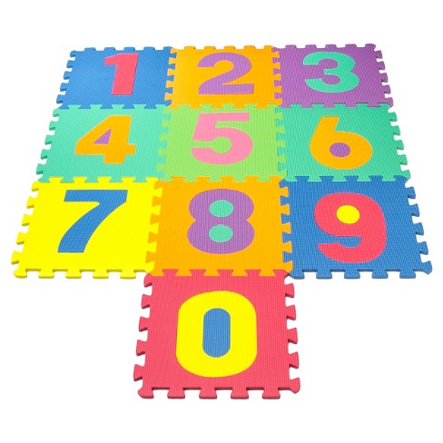 Great For Kids To Learn And Play Matney Foam Mat Puzzle Pieces