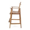 Christopher Knight Home Malibu Outdoor Acacia Wood 29.5 Inch Adirondack Barstools (Set of 2) - 4 of 4