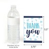Big Dot of Happiness It's a Boy - Blue Baby Shower Thank You Cards (8 count) - 3 of 4