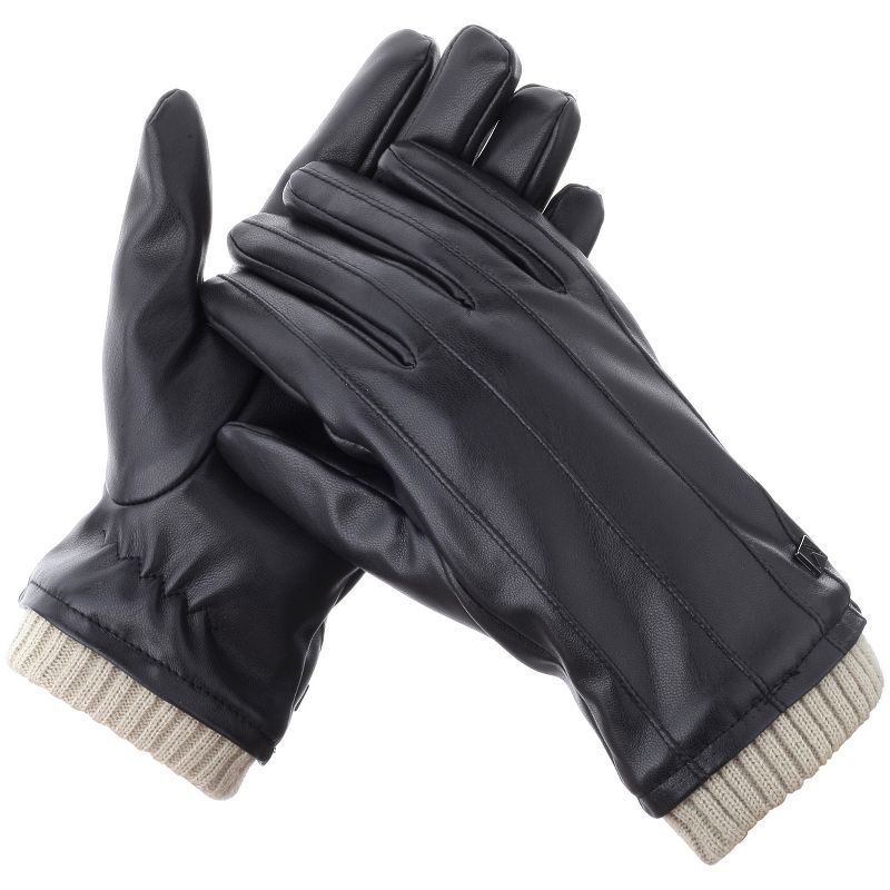 Men's Classic Touchscreen Lined  Winter Gloves, 1 of 6
