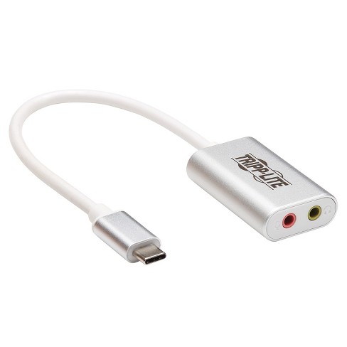 Tripp Lite® USB-C® to 3.5mm Stereo Audio Adapter.