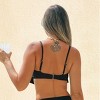Women's Chic Boho Smocked Bandeau Bikini Tops - Cupshe - 3 of 4