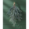 Christmas Mantel Pine Swag Blue and Green 23.25"H by Melrose - 3 of 3