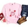 S.W.Smiley Queen of Hearts Distressed - Women's Graphic Sweatshirt - 2 of 4