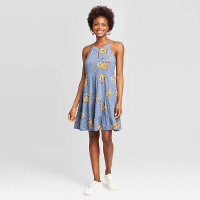 target blue floral dress