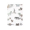 Hudson Baby Cotton Flannel Burp Cloths Bundle, Neutral Dino World, One Size - 3 of 4