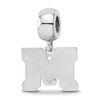 Black Bow Jewelry Sterling Silver Montana State Bobcats NCAA Bead Charm - 4 of 4
