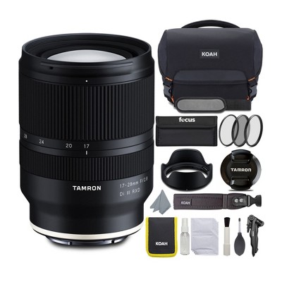 Tamron Di III RXD 17-28mm f/2.8 Lens for Sony E-Mount Bundle