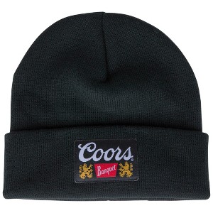 Adult Coors Banquet Logo Dark Navy Cuff Beanie - 1 of 2