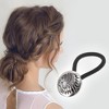 Unique Bargains Women's Fashion Button Hair Elastics 1 Pc - 2 of 4