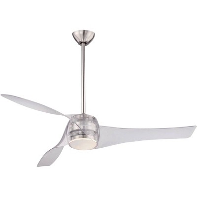58" Minka Aire Artemis Translucent Modern LED Smart Ceiling Fan