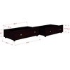 Donco Kids Austin Mission Twin Over Full Cappuccino Bunkbed with Dual Underbed Drawers - 2 of 4