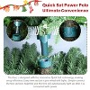 7FT Prelit Christmas Tree with 340 RGB LED Lights & Easy Power Setup, 50 Functions Multicolored Artificial Holiday Tree for Home, Party Decor - 2 of 4