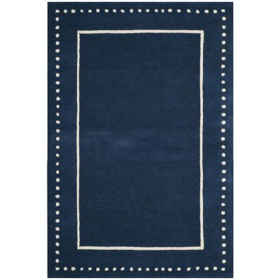 navy blue/ivory