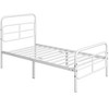 Yaheetech Modern Metal Platform Bed with Geometric Patterned Headboard - 2 of 4