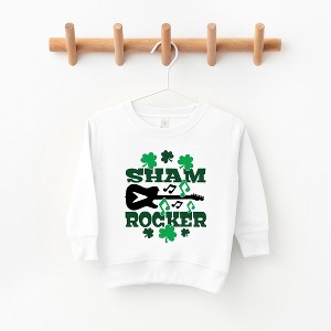 The Juniper Shop Shamrock Rocker Toddler Graphic Sweatshirt - 1 of 2