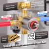 WOWOW Single Handle 5-Spray Tub and Shower Faucet 1.8 GPM with High Pressure Showerhead Valve Included - 2 of 4
