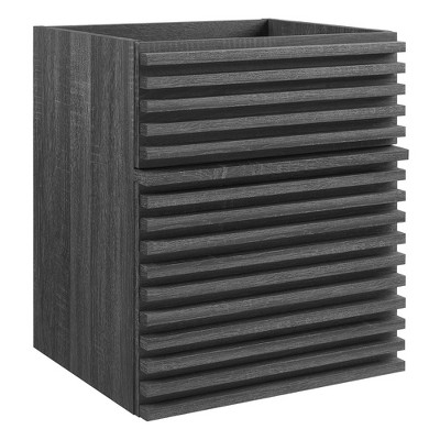 Modway Render 18Inch Wall-Mount Bathroom Vanity Cabinet