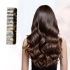 Unique Bargains Women Curly Thick Straight Hair Detangling Portable Wide Tooth Comb 1 Pc - 3 of 4