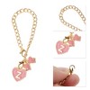 Unique Bargains Heart Bow Water Cup Pendant 1 Pc - 4 of 4