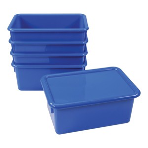 Kaplan Early Learning Storage Bins with Lids - Set of 5 - 1 of 1