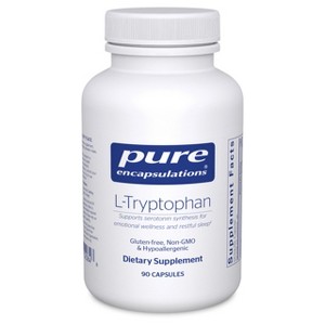 Pure Encapsulations L-Tryptophan - Amino Acid Supplement for Relaxation, Serotonin Support, PMS, and Sleep* - 1 of 4