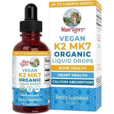 MaryRuth's K2 (MK7) Organic Drops