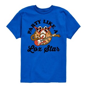 Boys' - Instant Message - Party Like A Lox Star -Youth Short Sleeve Graphic T-shirt Short Sleeve Graphic T-Shirt - 1 of 4