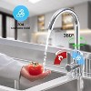 Stainless Steel Freestanding Double Bowl Commercial Utility Sink w/ Faucet, Hot/Cold, Shelf & Drain Kit for Kitchen/Laundry - 2 of 4