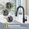 WOWOW Single-Handle Pull Down Sprayer Kitchen Faucet - 3 of 4