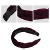 Unique Bargains Women's Thick Braided Velvet Headband Hairband Accessories 1.2 Inch Wide 1 Pc - 3 of 4